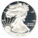 2010 - W Silver Eagle $1 Pcgs Proof 69 Dcam American Eagle Silver Dollar Ase Silver photo 2