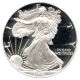 1998 - P Silver Eagle $1 Pcgs Proof 69 Dcam American Eagle Silver Dollar Ase Silver photo 2