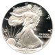 1991 - S Silver Eagle $1 Pcgs Proof 69 Dcam American Eagle Silver Dollar Ase Silver photo 2