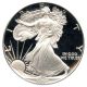1991 - S Silver Eagle $1 Pcgs Proof 69 Dcam American Eagle Silver Dollar Ase Silver photo 2