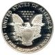 1990 - S Silver Eagle $1 Pcgs Proof 69 Dcam American Eagle Silver Dollar Ase Silver photo 3