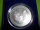 1999 Full Color Painted American Eagle.  999 Fine Silver 1 Ounce Us Dollar Coin Silver photo 1