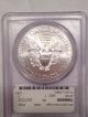 2014 - (w) $1 Silver Eagle Pcgs Ms69 West Point First Strike,  State,  1 Oz Silver photo 1