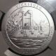 2011 P Vicksburg America The 5 Oz.  Silver Coin Ngc Sp 70 Early Release Silver photo 1