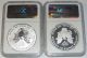 2012 S Silver Eagle Pf70 Proof Ultra Cameo & Pf 70 Rev Proof (early Releases) Silver photo 1