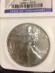 2006 W 20th Anniversary Silver Eagle Ngc Ms69 Rare Blue Label Key Date Ms 69 Silver photo 1