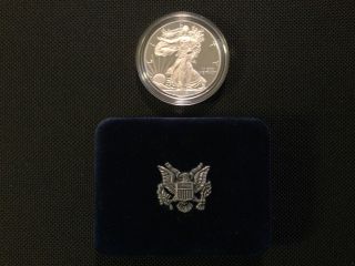 Lacc 2013 W Silver American Eagle Proof With West Point Mark And Ogp photo