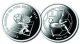 Official Commemorative Silver Coin Of The Fifa World Cup Brazil 2014 Silver photo 2
