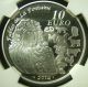 2014 S10e France 10€ Silver Year Of The Horse - Ngc Pf70ucam Er - Pop.  47 Europe photo 2