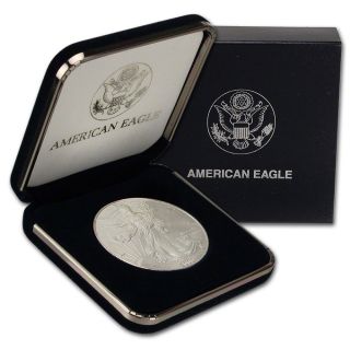 2000 American Silver Eagle In U.  S.  Gift Box photo