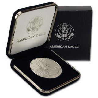 1988 American Silver Eagle In U.  S.  Gift Box photo