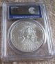 2008 S$1 1oz Silver American Eagle Certified Pcgs Ms70 First Strike Silver photo 1