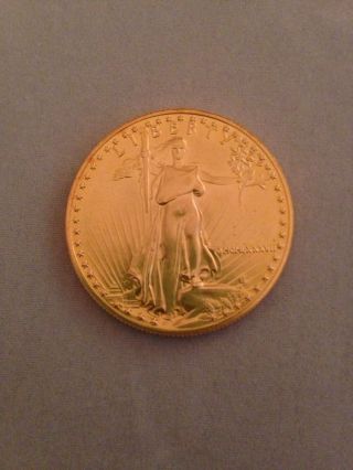 1987 1 Oz.  American Eagle Gold Coin Mcmlxxxvii photo