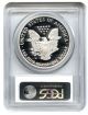 2007 - W Silver Eagle $1 Pcgs Proof 69 Dcam American Eagle Silver Dollar Ase Silver photo 1