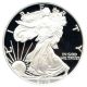 2005 - W Silver Eagle $1 Pcgs Proof 69 Dcam American Eagle Silver Dollar Ase Silver photo 2