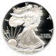 2003 - W Silver Eagle $1 Pcgs Proof 69 Dcam American Eagle Silver Dollar Ase Silver photo 2