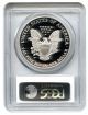2002 - W Silver Eagle $1 Pcgs Proof 69 Dcam American Eagle Silver Dollar Ase Silver photo 1