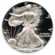 2002 - W Silver Eagle $1 Pcgs Proof 69 Dcam American Eagle Silver Dollar Ase Silver photo 2