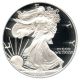2001 - W Silver Eagle $1 Pcgs Proof 69 Dcam American Eagle Silver Dollar Ase Silver photo 2