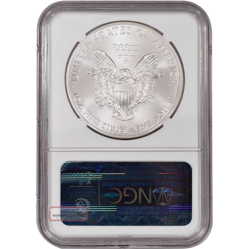 2013 - (w) American Silver Eagle - Ngc Ms70 - Early Releases