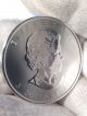 2013 Canada 1 Oz.  9999 Silver Maple Leaf Fv $5 Bullion Coin Silver photo 6