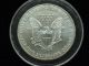 2001 American Eagle Silver Dollar 1 Troy Oz.  999 Fine Silver Low Opening Bid Silver photo 1