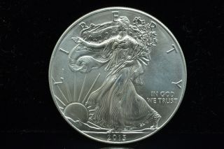 2013 American Eagle Silver Dollar 1 Troy Oz.  999 Fine Silver Low Opening Bid photo