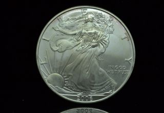 2006 American Eagle Silver Dollar 1 Troy Oz.  999 Fine Silver Low Opening Bid photo