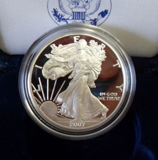 2007 - W American Silver Eagle Proof - Govt.  Packaging photo
