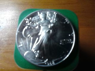 1988 Silver Eagle (monster Box) 500 Ounces Of.  999 Fine Silver. .  Investment photo