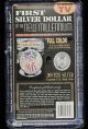 2000 Full Color Painted American Eagle Silver Dollar.  999 Fine Silver 1 Oz Unc Silver photo 2