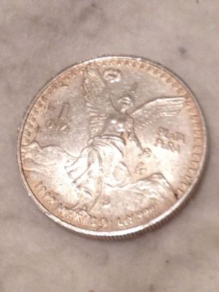 Silver Mexican Coin 1oz photo