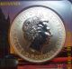 2000 Great Britain Uk £2 Pounds - Standing Britannia - 1 Oz Bu Silver - Littleton Silver photo 3