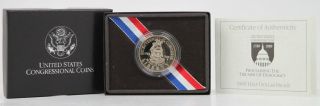 1986 - S Bicentennial Congress Coin Commemorative Silver Proof Half Dollar 50c (b2 photo