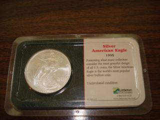 Silver American Eagle 1995 By Littleton Company photo