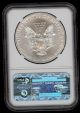 2012 American Silver Eagle Ngc Ms 69 (spotted) Silver photo 1