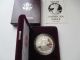 1990 S American Eagle Proof Silver Dollar & Silver photo 4