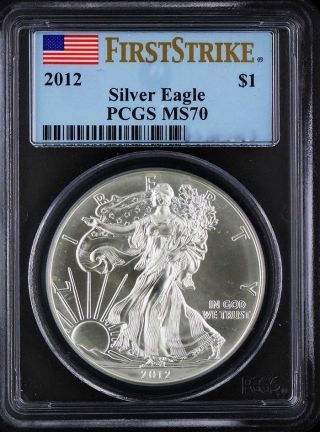 2012 American Silver Eagle One Dollar Coin 1oz photo
