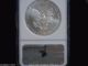 2009 Eagle S$1 Ngc Ms 69 Early Releases 1oz American Silver Coin Blue Label Silver photo 1