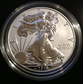 2012 S American Eagle Reverse Proof S Mark 75th Anv Low Mintage A Must Have photo