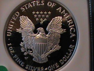 2006 - W American Eagle $1 Silver Ngc First Strkes Pf 70 Ultra Cameo photo