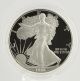 1986 S American Silver Eagle Proof Coin - 1oz.  999 Fine Dollar Ase Box Silver photo 1