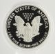 1986 S American Silver Eagle Proof Coin - 1oz.  999 Fine Dollar Ase Box Silver photo 4
