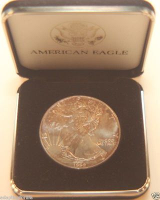 One 1992 Or 93 Or 94 Or 97 Or 98 Silver American Eagle Unc Your Choice photo