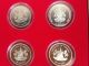 Antiqua & Lesotho 1982 George Washington 250th Anniversary Birthday 6 Coin Proof Silver photo 4