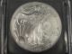 2004 American Silver Eagle Coin Icg Ms 70 0107 Silver photo 1