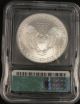 2004 American Silver Eagle Coin Icg Ms 70 0107 Silver photo 2