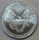 2002 $1 Silver American Eagle,  (j225) Silver photo 1