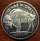 The Texas - Texas Nickel -.  999 Silver - 2 Troy Ounces Oz Discontinued Rare Silver photo 1