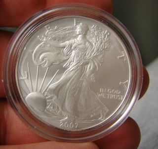 Devils - - 2007 Silver American Eagle - - - One Day photo